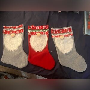 Festive Gnome Christmas Stockings